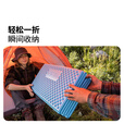 牧高笛（MOBIGARDEN）蛋巢垫 户外露营野营地垫便携睡垫双人防潮垫 NX20663007 橄榄绿