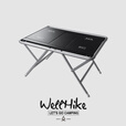 WELLHIKESWS户外峡谷二单元IGT桌多功能折叠复古银边铝合金便携茶几两桌板 峡谷二单元IGT桌