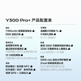 vivoY300 Pro+ 7300mAh蓝海电池 第三代骁龙7s 金刚磐石架构 AI手机 简黑 12GB+512GB 单机+原线原充+全国联保