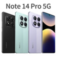 小米（MI）红米Redmi Note14 Note14Pro+系列esim海外版手机GMS全新 Note_14_4G_黑色【无eism】 6+128GB_标配_版海外版