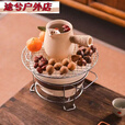 骆穂豆烧烤炉围炉煮茶家用室内老式打边炉网红烤火炉子木炭泥炉户外碳炉 特大号炉