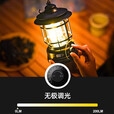 探险者（TAN XIAN ZHE）露营灯户外灯照明马灯超长续航充电野营灯氛围灯户外帐篷灯 【升级款】柳茶绿【无极调光】