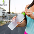 Flipbelt美国flipbelt飞比特运动水壶便携水杯塑料户外防漏大容量水杯瓶子 2.0版加勒比海蓝330ml-锁水防漏+防尘盖 默认尺码1