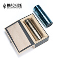 黑冰（BLACKICE）户外钛双层保温杯车载便携养生泡茶杯办公室商务简约钛杯Z7251G 冰川蓝-380ml-有茶滤
