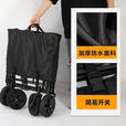 柏潮营地车收纳袋露营车防尘罩蛋卷桌板收纳袋推车内袋拖车布套袋兜子 主图款