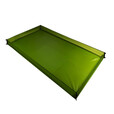 三峰出三峰户外轻量15D澡盆底涂硅地布地垫户外野餐露营地席 防水防潮 15D暗绿色 大号（210*160cm）