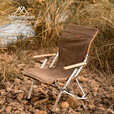 山之客（MOUNTHIKER） 户外铝合金折叠椅 升级耐磨帆布野餐椅精致露营高背椅 凡牛海狗椅