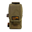 路游（LooYoo） A52高强尼龙战术腰包molle附件包双层手机包套军迷户外对讲机包 卡其色