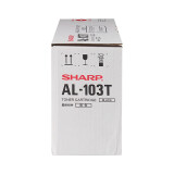 夏普（SHARP）AL-103T 原装黑色墨粉盒（适用于AL-1031/1035-WH便携机型）约2000页gw1