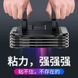 魅迪（MEIDI）车载手机支架 汽车仪表台防滑手机架 车用中控台硅胶多功能创意导航支架手机座 推荐款【黑色】安全视角丨防滑升级丨硅胶护机