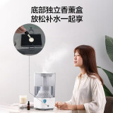 美的（Midea）空气加湿器卧室 UV杀菌紫外线 香薰办公家用 智能恒湿母婴补水SCK-3H40B