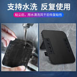 魅迪（MEIDI）车载手机支架 汽车仪表台防滑手机架 车用中控台硅胶多功能创意导航支架手机座 推荐款【黑色】安全视角丨防滑升级丨硅胶护机