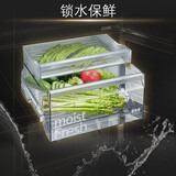 西门子(SIEMENS) 295升 风冷无霜保鲜冰箱三门冰箱 （浅金色） BCD-295W(KK29NA30TI)