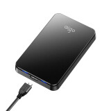 爱国者 (aigo) 1TB USB3.0 移动硬盘 HD809 黑色 稳定高速...
