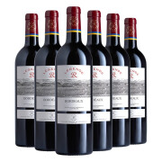 法国进口 Lafite拉菲传奇波尔多干红酒葡萄酒750mlx6瓶