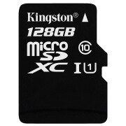 1日0点！Kingston金士顿128GB TF(Micro SD) 存储卡 U1 C10
