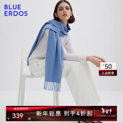 BLUE ERDOS鄂尔多斯B216SC110 100%山羊绒围巾180*30cm
