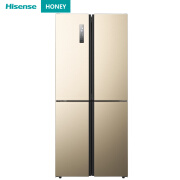 新品发售！Hisense海信哈利系列BCD-410WMK1DPQ十字对开门冰箱410L