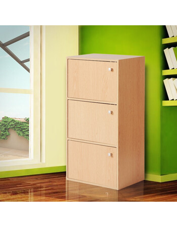 好事达带门三层柜