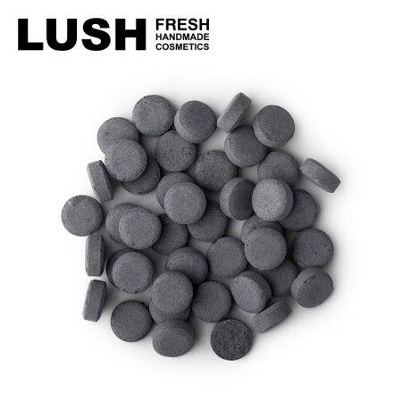 Lush 岚舒 英国直邮 木炭牙膏粒去口气去牙渍美白牙膏清新口气颗粒护理手工牙膏粒50g 图片价格品牌报价 京东