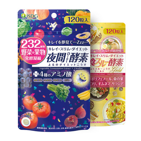 Isdg无 Isdg 232种果蔬植物孝酵素夜间酵素1片 黄金酵素1片两件装 行情报价价格评测 京东