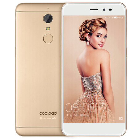 酷派(coolpad) 酷派8737 双卡双待 4g手机 锐志金 (2g ram 16g rom)全