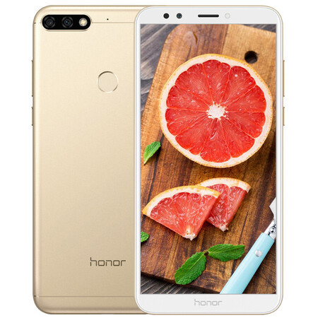 华为(huawei) 荣耀7c 畅玩7c手机 铂光金 4g 64g