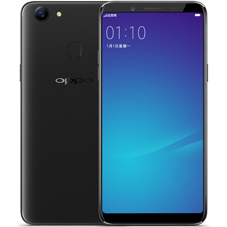 oppo a79 全面屏拍照手机 全网通4g手机 双卡双待 黑色套装 官方标配