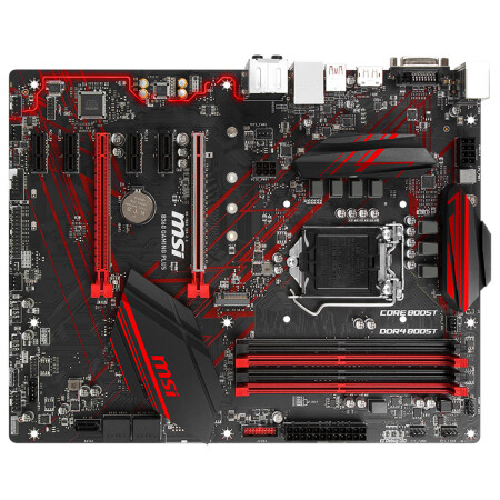 微星(msi)b360 gaming plus电竞板主板(intel b360/lga 1151)