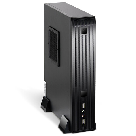 大水牛(bubalus)s0203 黑色 mini机箱(支持m-atx主板/带电源/mini机箱