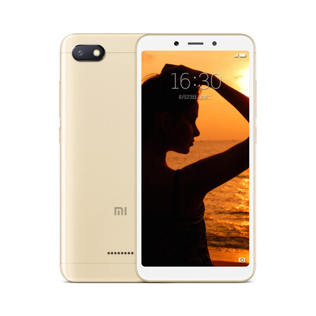 小米(mi) 红米6a 手机 流沙金 2g 16gb【全网通】