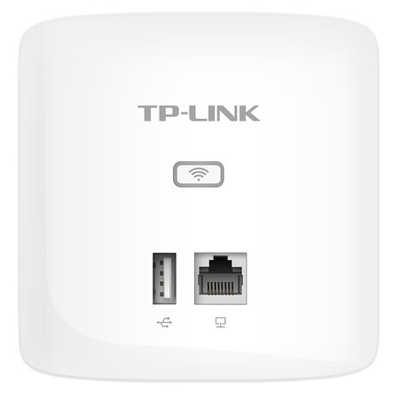 tp-link tl-ap453i-poe薄款 450m无线86型面板式ap 企业级酒店别墅