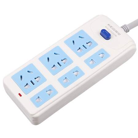 韩电keghd2106y186位18米总控开关插座插排电插板插线板