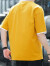 南极人短袖t恤男夏季新款潮流印花男士体恤休闲半袖学生上衣时尚t恤男 3758粉红色+3758黄色 XL