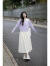 乐钻（LEZUAN）小个子春季新款一整套穿搭韩系减龄温柔毛衣两装连衣裙 紫色毛衣+半身裙6841(高品质) 2XL(120-135斤拍)