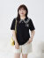 采多宝·蔡（CAIDOBLE）采多宝大码女装胖mm2024夏季新款甜美熊印花T恤DXZ1252 黑色 XL