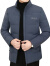 法莎尼亚品牌羽绒服男士冬季短款白鸭绒保暖休闲外套 藏青色-礼盒装 170