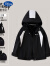 迪士尼（Disney）儿童冲锋衣春秋三合一迪士尼保暖套装 黑+白 100(23-30斤)