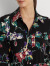 LAUREN RALPH LAUREN 拉夫劳伦女装 经典款花卉图案弹力平纹针织衬衫RL61298 001-花色 L