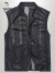 啄木鸟（TUCANO）马甲男夏季款休闲网眼冰丝背心运动工装大码透气坎肩外套潮 黑色 S