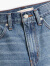 Levi's李维斯24夏季新款女士牛仔短裤显瘦显高时尚复古气质百搭 蓝色 28