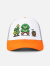 巴拉巴拉男童棒球帽百搭儿童帽子卡通刺绣全棉舒适遮阳帽时尚可爱 阳橙30601 适用帽围52-54cm
