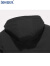 凯撒品牌派克服男中长款进口灰貂皮大衣高端连帽整貂风衣加长水貂袖里 黑色（进口灰貂）水貂袖里 46/M
