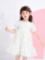 巴拉巴拉儿童连衣裙夏装公主裙女童甜美气质童装洋气裙子 白色调00411 90cm