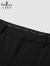 比音勒芬（Biemlfdlkk）【高性能塑性易打理面料】秋季男士运动休闲裤直筒裤长裤弹力挺括 07黑色 35/4XL