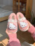 细细条（XIXITIAO）正版KT猫凯蒂猫儿童棉拖鞋女童冬季公主宝宝粉色亲子棉鞋 凯蒂猫全包款少女粉 24-25（内长约16.5cm）