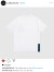 A.Knackfuss设计师品牌 撞色拼接短袖情侣夏季潮牌日系口袋休闲T恤男女同款 白色  L （建议身高175-180）