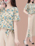 啄木鸟（TUCANO）休闲裤女运动套装女时尚夏季薄款2023年新款减龄透气雪纺 杏色 M(80-95斤)
