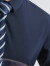 柒牌（SEVEN）【含莫代尔】男士方领长袖衬衫2024春季商务正装打底衬衣