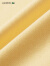 LACOSTE法国鳄鱼女装24年夏季新款连衣裙纯色百搭舒适连衣裙EF7287 IT7/浅黄色 34 /155